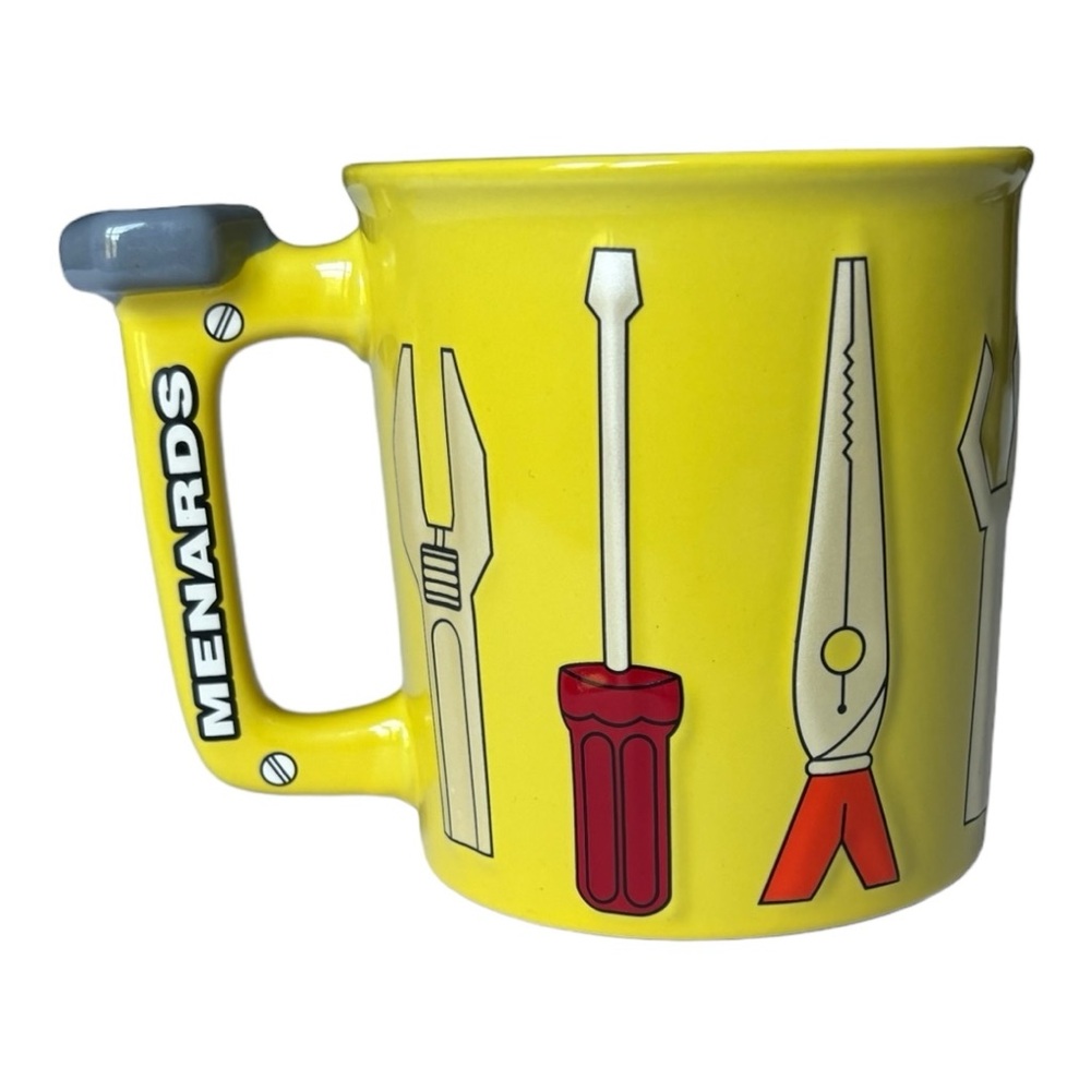 Menards Yellow Mug | Large - Picture 3 of 6